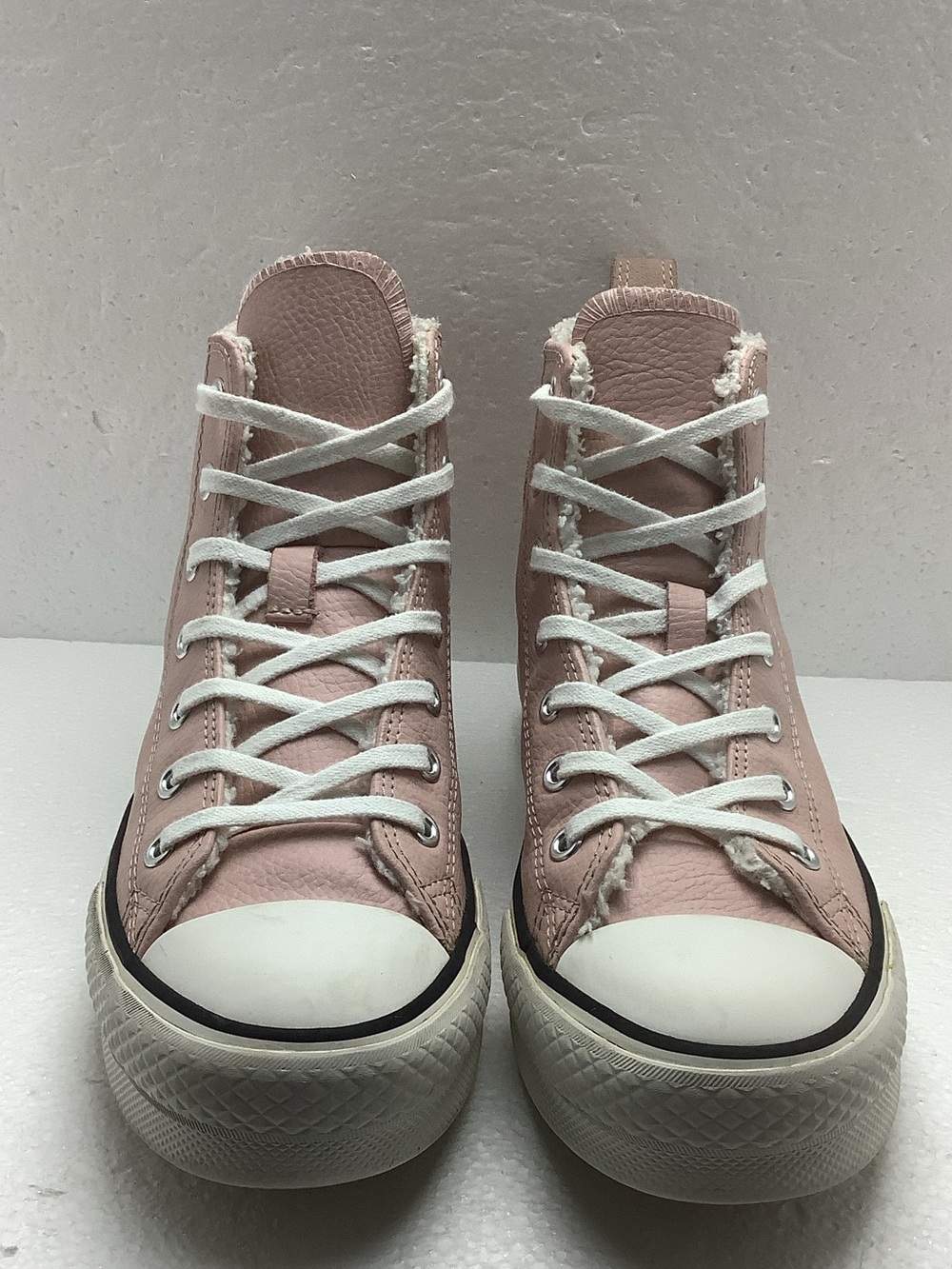 Converse Women's Blush Pink High-Top Sneakers